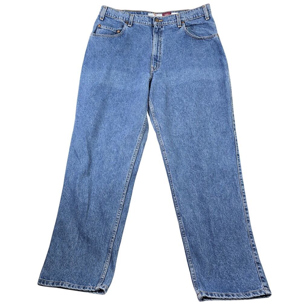 Levi's Straight-Leg Jeans in Light Blue Denim